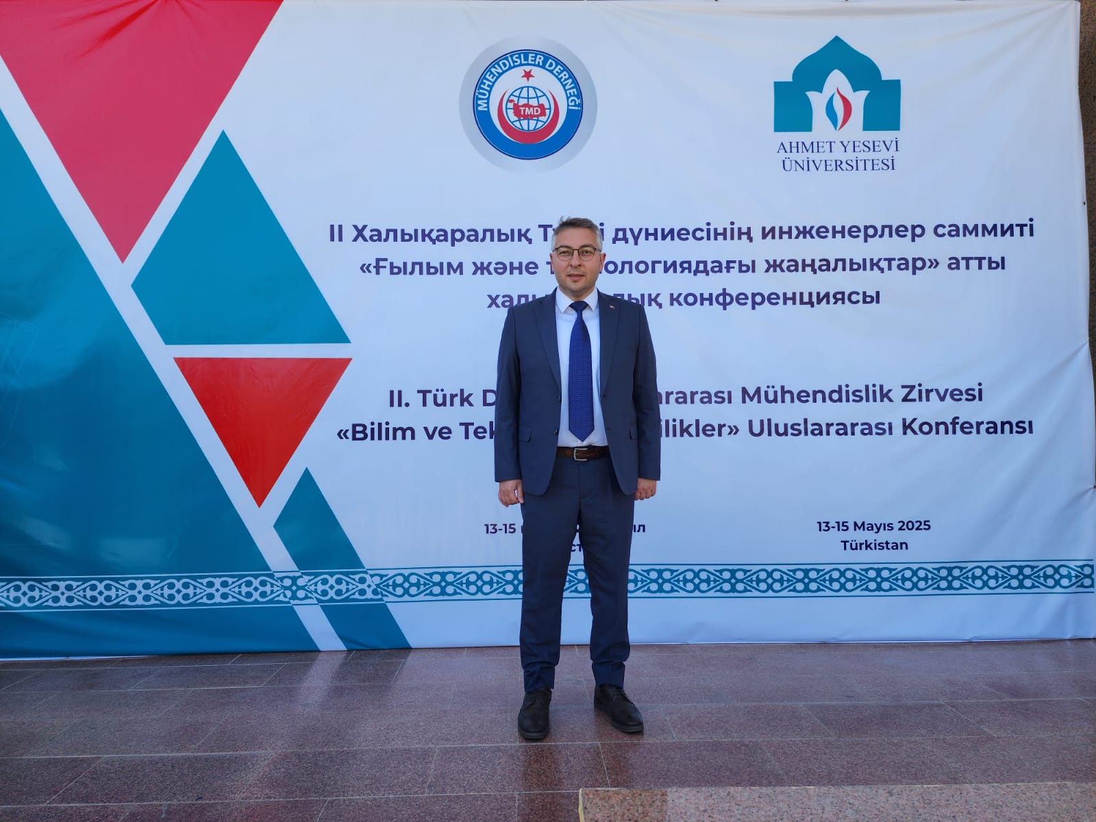 Türk Mühendisler Derneği Afyonkarahisar Temsilciliği, Türkistan Zirvesi'nde Afyonkarahisar’ı Temsil Etti