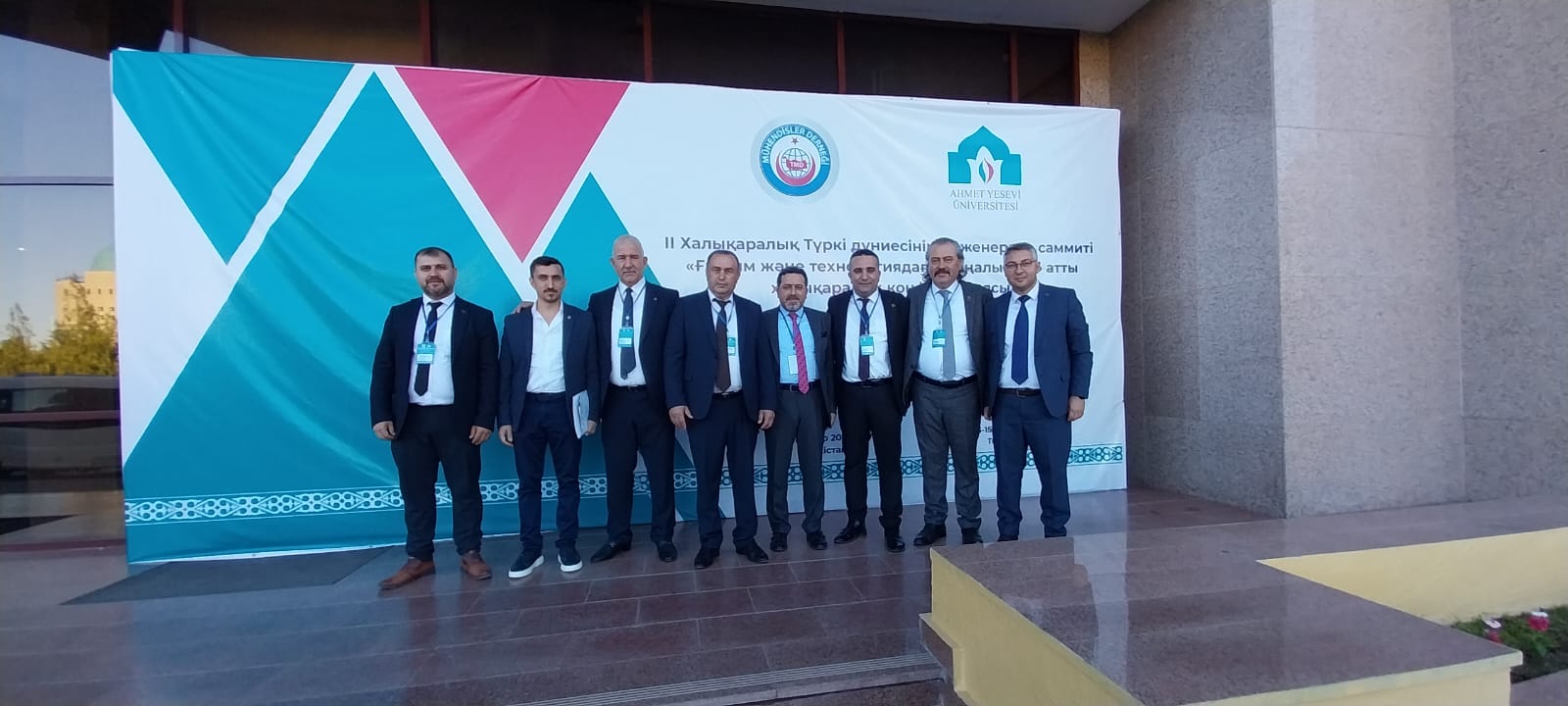 Türk Mühendisler Derneği Afyonkarahisar Temsilciliği, Türkistan Zirvesi'nde Afyonkarahisar’ı Temsil Etti