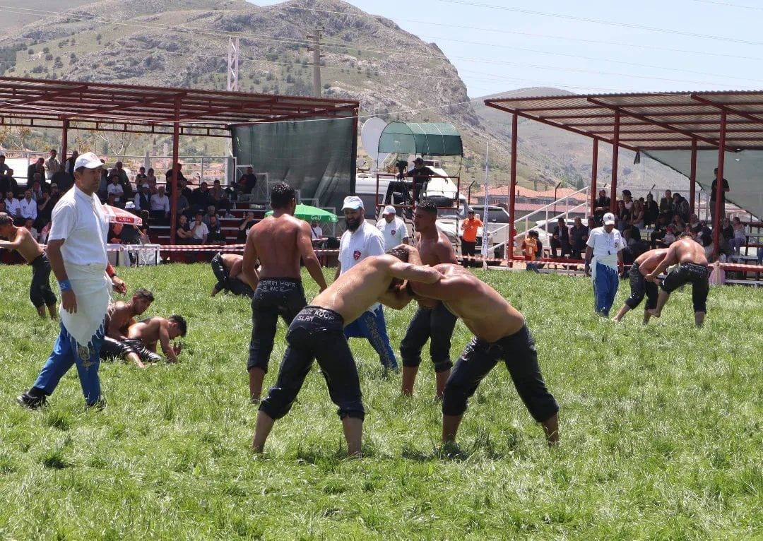 Başpehlivan Feyzullah Akturk Oldu