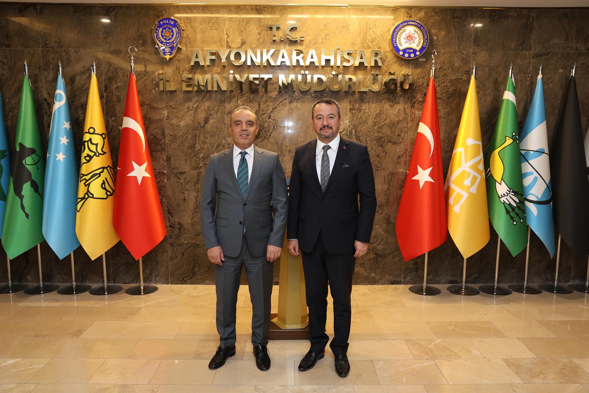 Başkan Öztaş’tan İl Emniyet Müdürü Erol’a Hayırlı Olsun Ziyareti