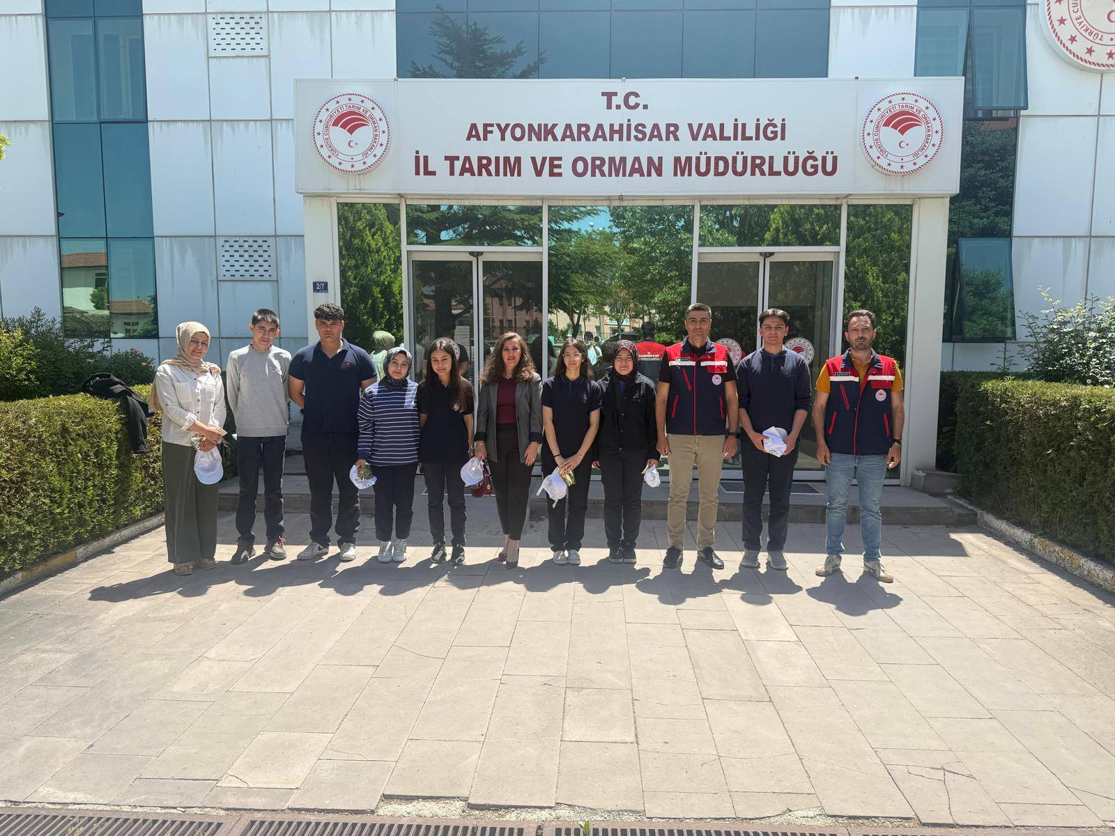 Lise Öğrencilerinden İl Tarım ve Orman Müdürlüğüne Ziyaret