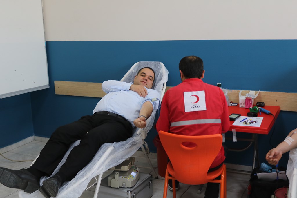 RSP'DE KAN BAĞIŞI SEFERBERLİĞİ!  OSB'DEN YOĞUN DESTEK