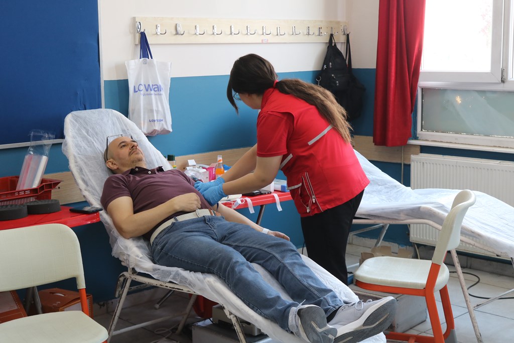 RSP'DE KAN BAĞIŞI SEFERBERLİĞİ!  OSB'DEN YOĞUN DESTEK