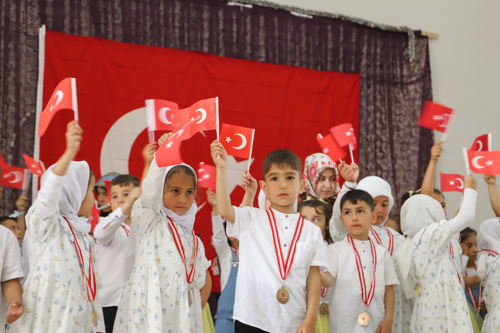 Çobanlar’da 4-6 Yaş Kur’an Kursları Yıl Sonu Etkinliği Gerçekleştirildi