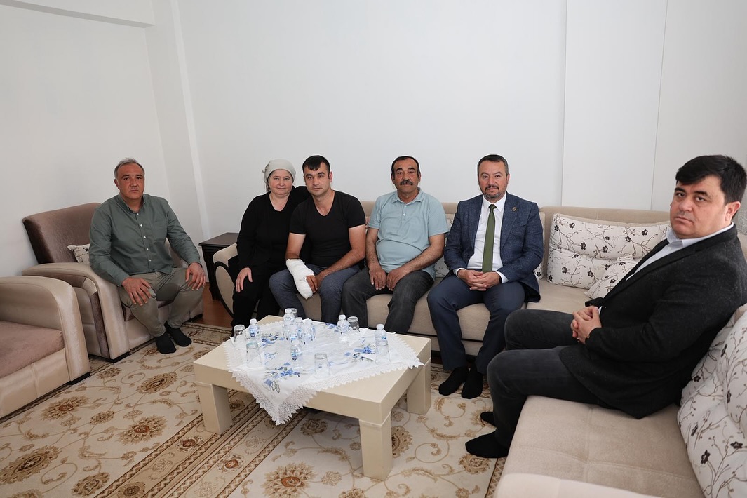Başkan Öztaş’tan Taziye Ziyaretleri
