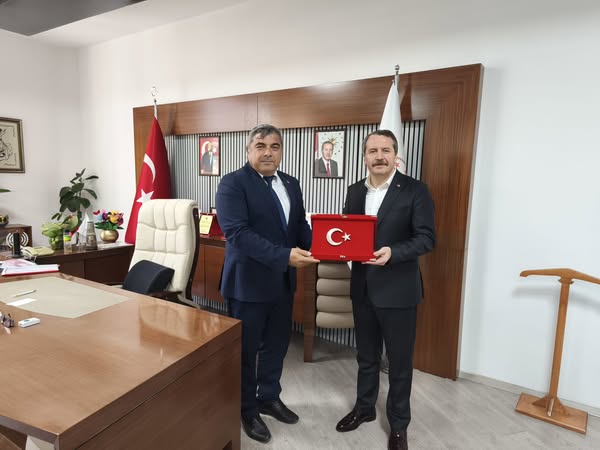 MEMUR SEN GENEL BAŞKANI ALİ YALÇIN’DAN MÜDÜR SÜNNETCİ’YE ZİYARET 