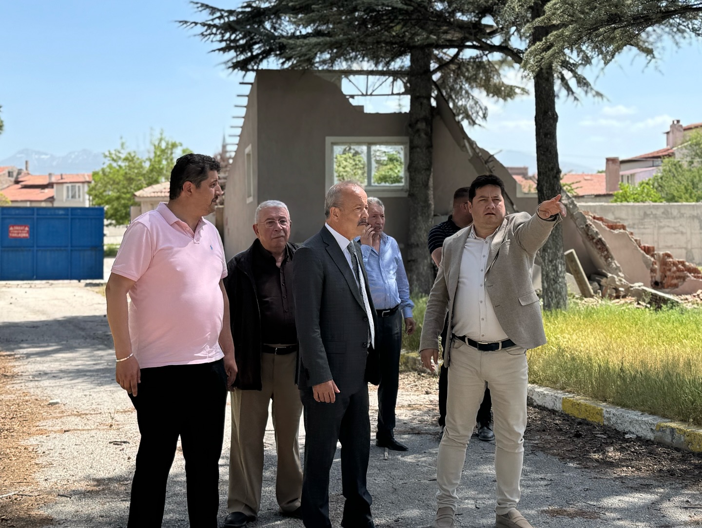 Bolvadin’de Devam Eden Yatırımlar Yerinde İncelendi