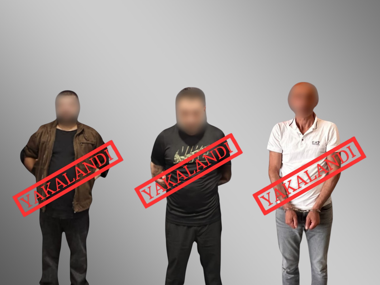 KIRMIZI BÜLTENLE ARANAN 3 ŞÜPHELİ DAHA ÜLKEYE GETİRİLDİ