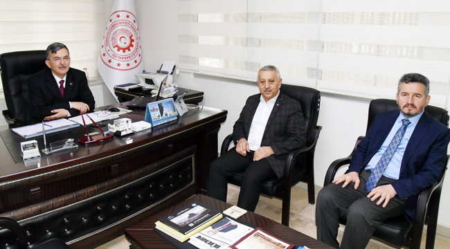 BAŞKAN ZEYBEK'TEN ZİYARETLER