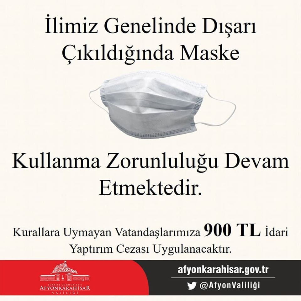 MASKE TAKMAYANA 900 LİRA CEZA