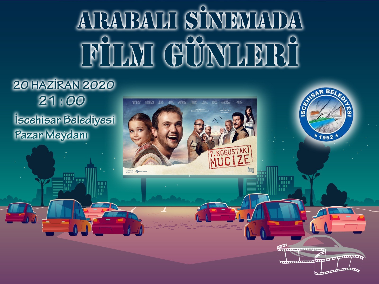 ARABADA SİNEMA ETKİNLİĞİ DÜZENLENECEK