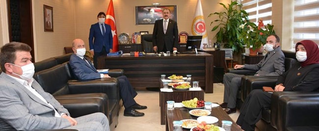 EROĞLU, HEMŞEHRİLERİYLE BİR ARAYA GELDİ