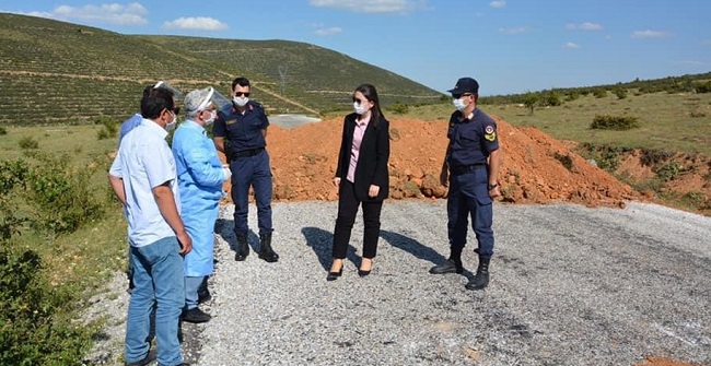 4 BİN NÜFUSLU BELDEDE FİLYASYON ÇALIŞMALARI SÜRÜYOR