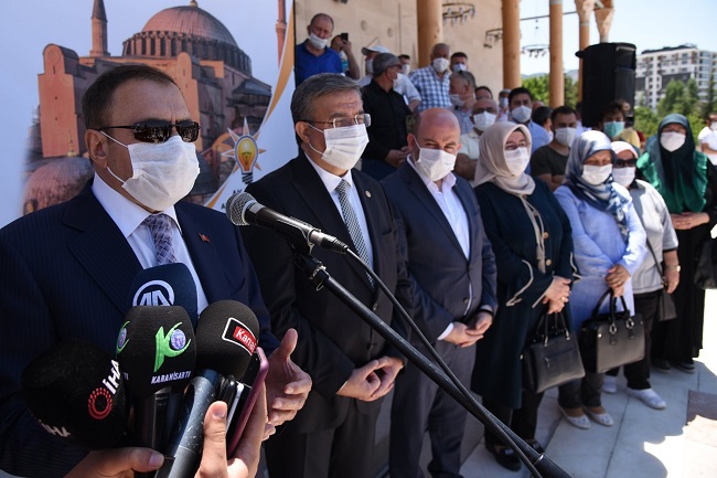 EROĞLU, AYASOFYA KARARINI DEĞERLENDİRDİ