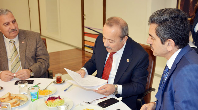TAYTAK BAŞKANLARI ANKARA’DA AĞIRLADI