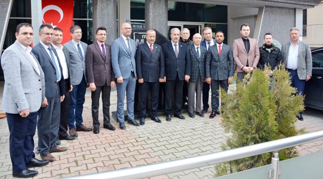 TAYTAK, İŞ ADAMLARINI ZİYARET ETTİ