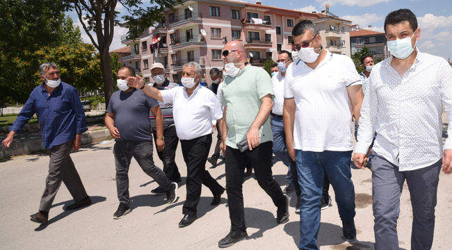 TAŞ OCAKLARI YOLU ÇÖZÜME KAVUŞUYOR