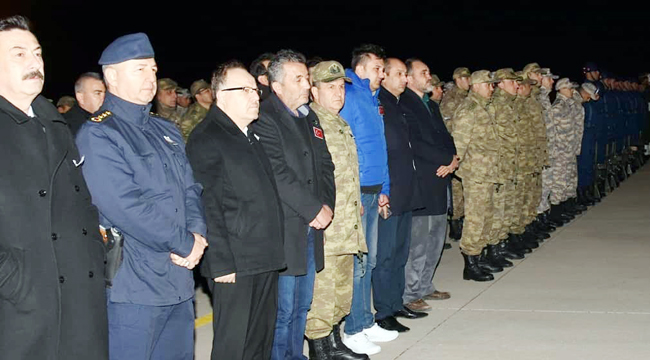 ŞEHİDİMİZ MEMLEKETİNE GETİRİLDİ