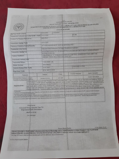 ÇOCUKLARI YAKAN MADDE BELLİ OLDU