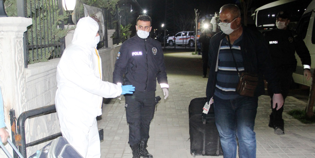 AFYON’DA KARANTİNAYA ALINDILAR