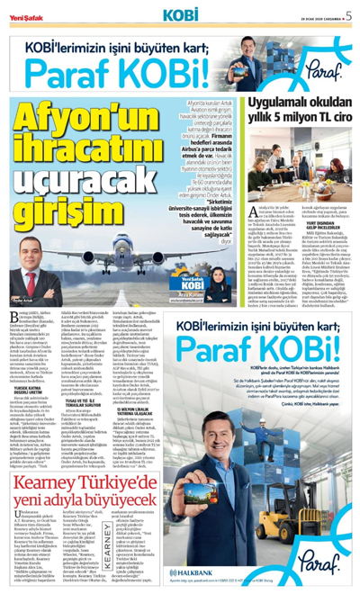 AFYON’UN İHRACATINI UÇURACAK GİRİŞİM