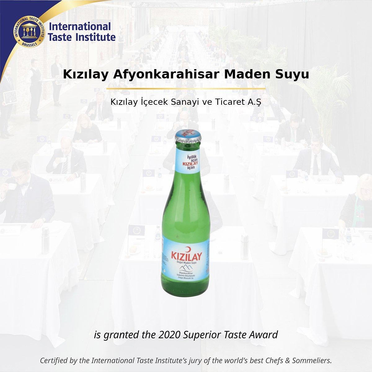 MADEN SUYUNA "ÜSTÜN LEZZET ÖDÜLÜ"