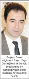 CİB VE BASINDAN “VEFA” PROGRAMLARI