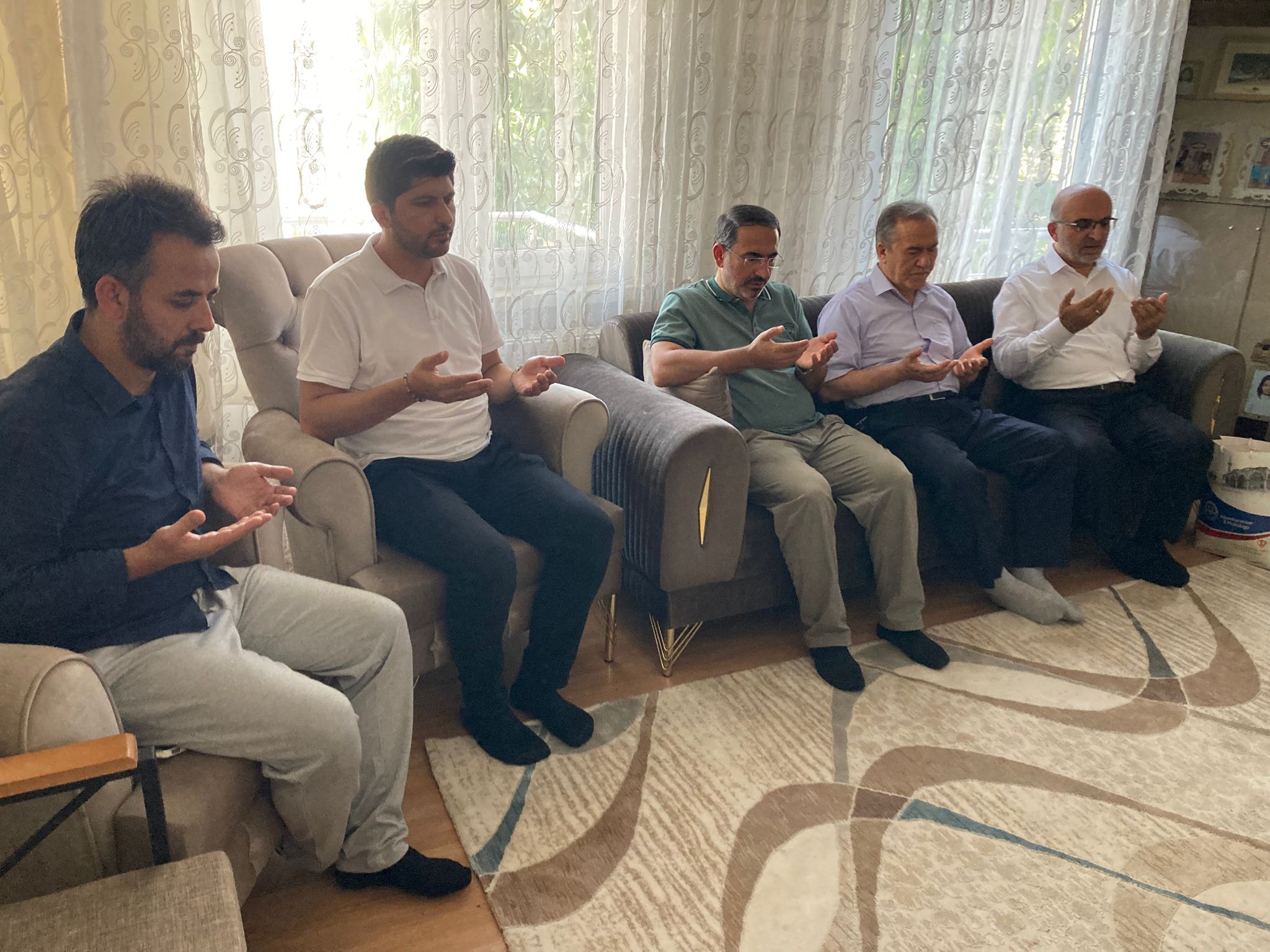 Şehit Polis Memuru Mehmet Dama'nın Ailesine Anlamlı Ziyaret-1