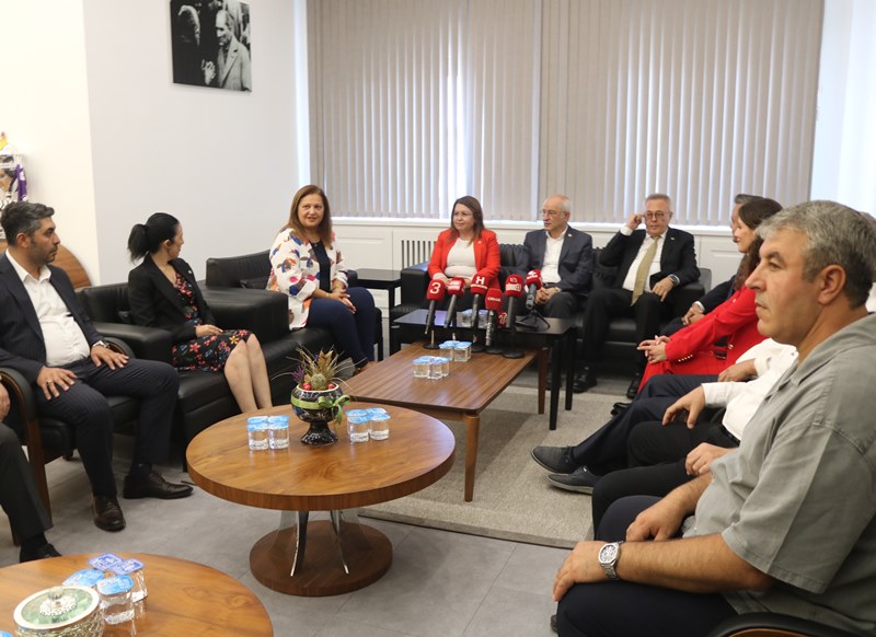 CHP Milletvekillerinden Başkan Köksal’a Saha Çalışması Öncesi Ziyaret