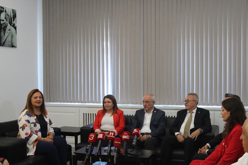 CHP Milletvekillerinden Başkan Köksal’a Saha Çalışması Öncesi Ziyaret