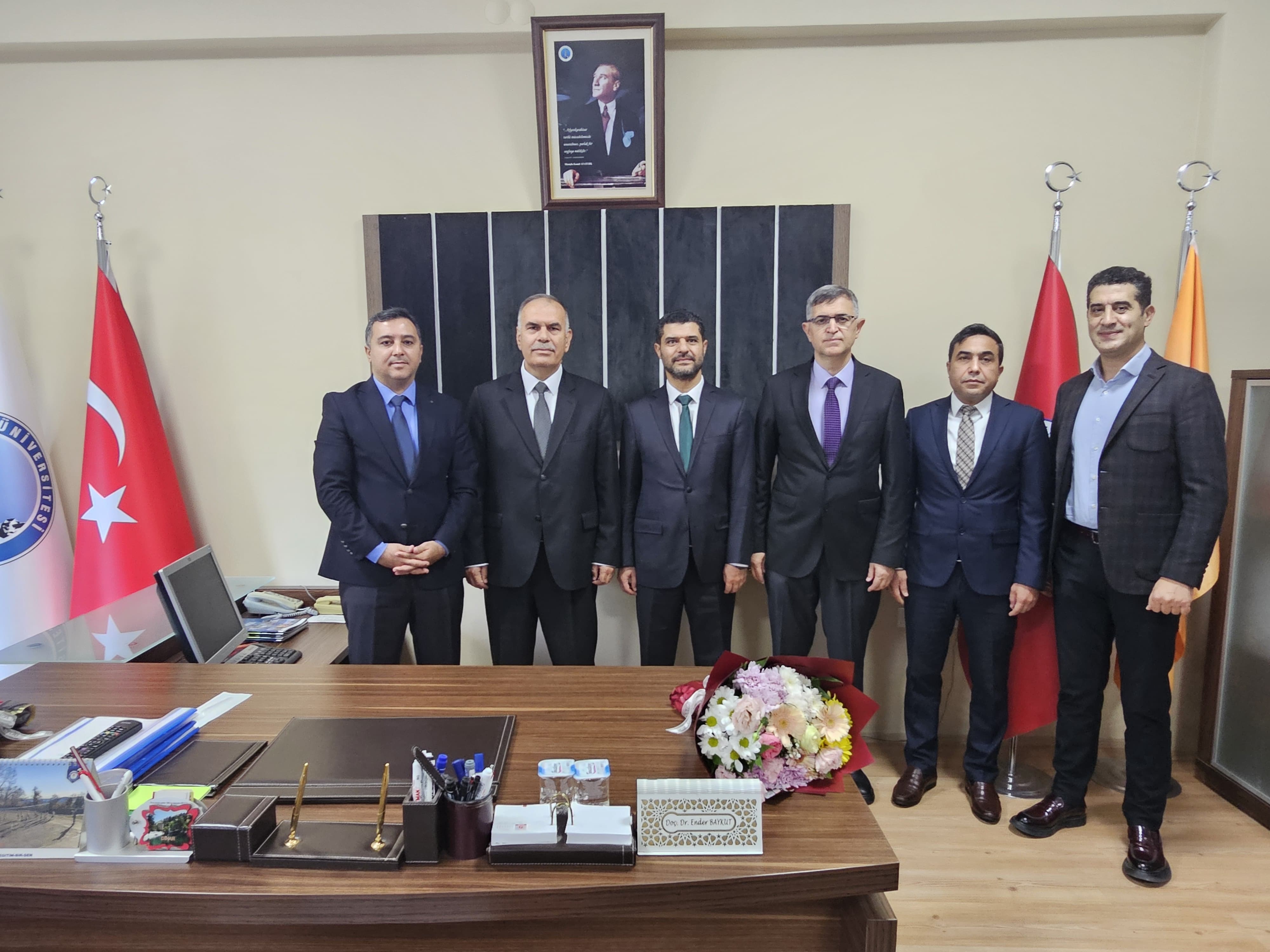 Dinar MYO’da Devir Teslim Töreni Gerçekleştirildi