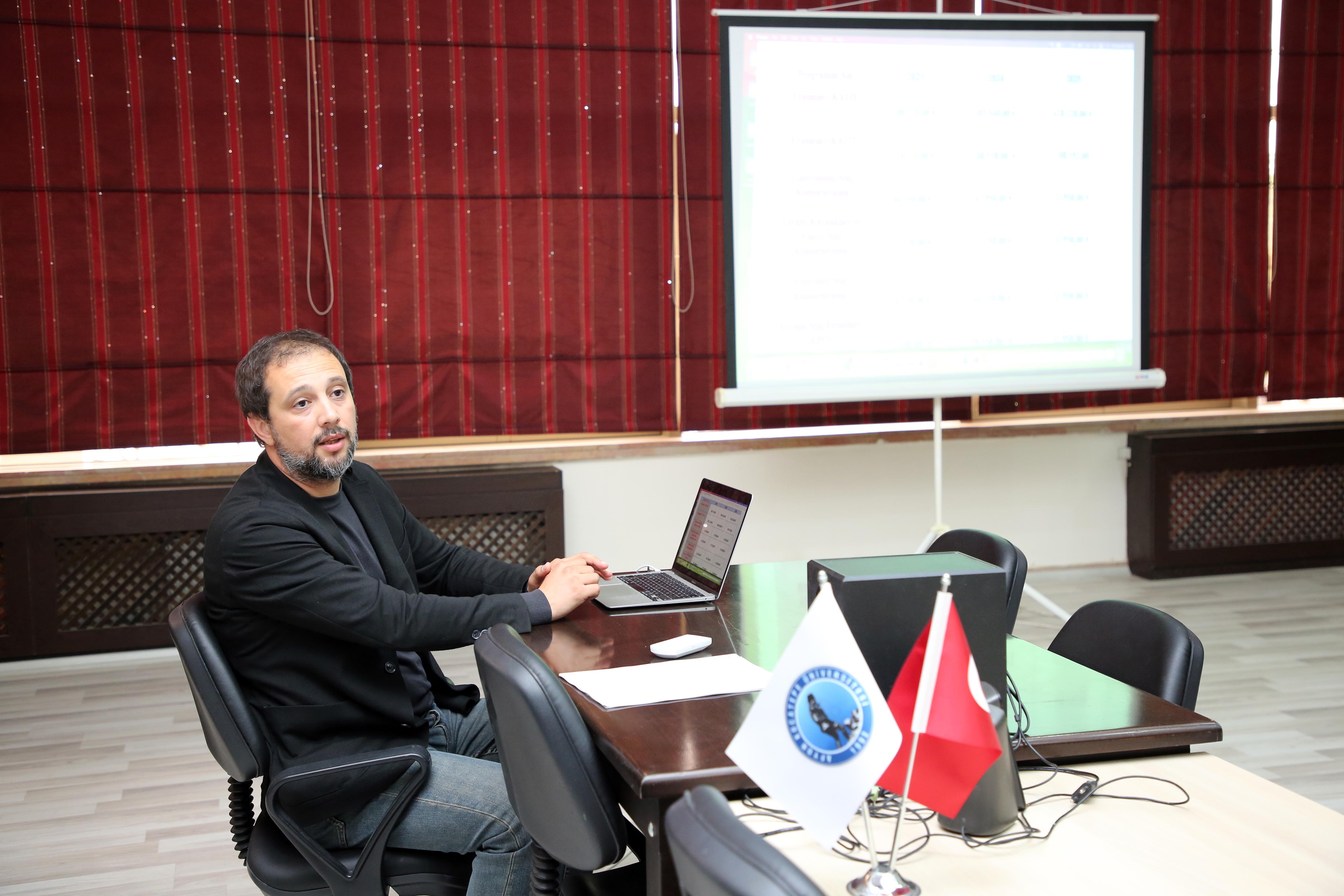 AKÜ Uluslararası İlişkiler Merkezi, Yeni Dönem İlk Yönetim Kurulu Toplantısını Yaptı