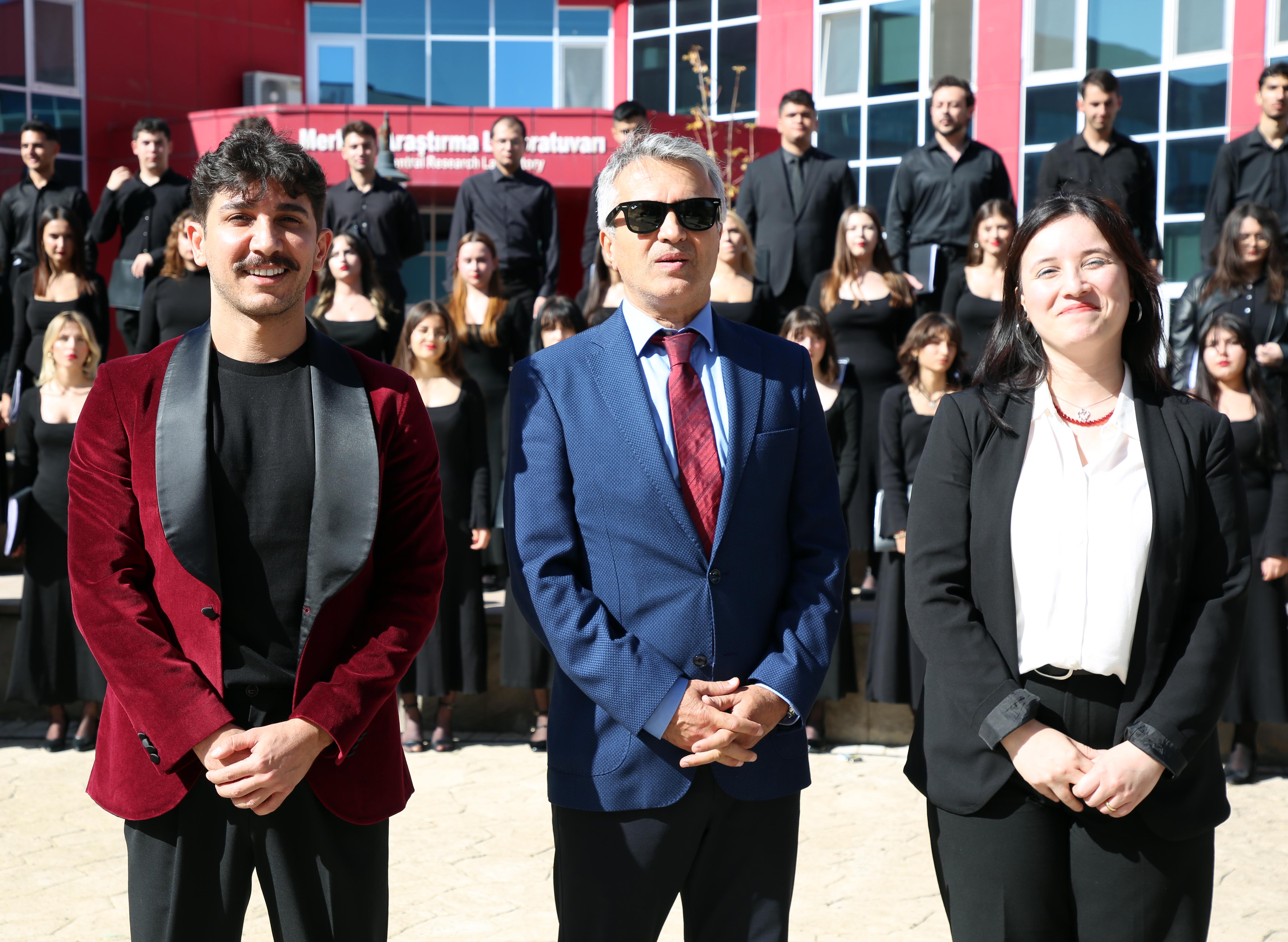 Afyon Kocatepe Üniversitesinde Cumhuriyet’in 102. Yılı Coşkuyla Kutlandı