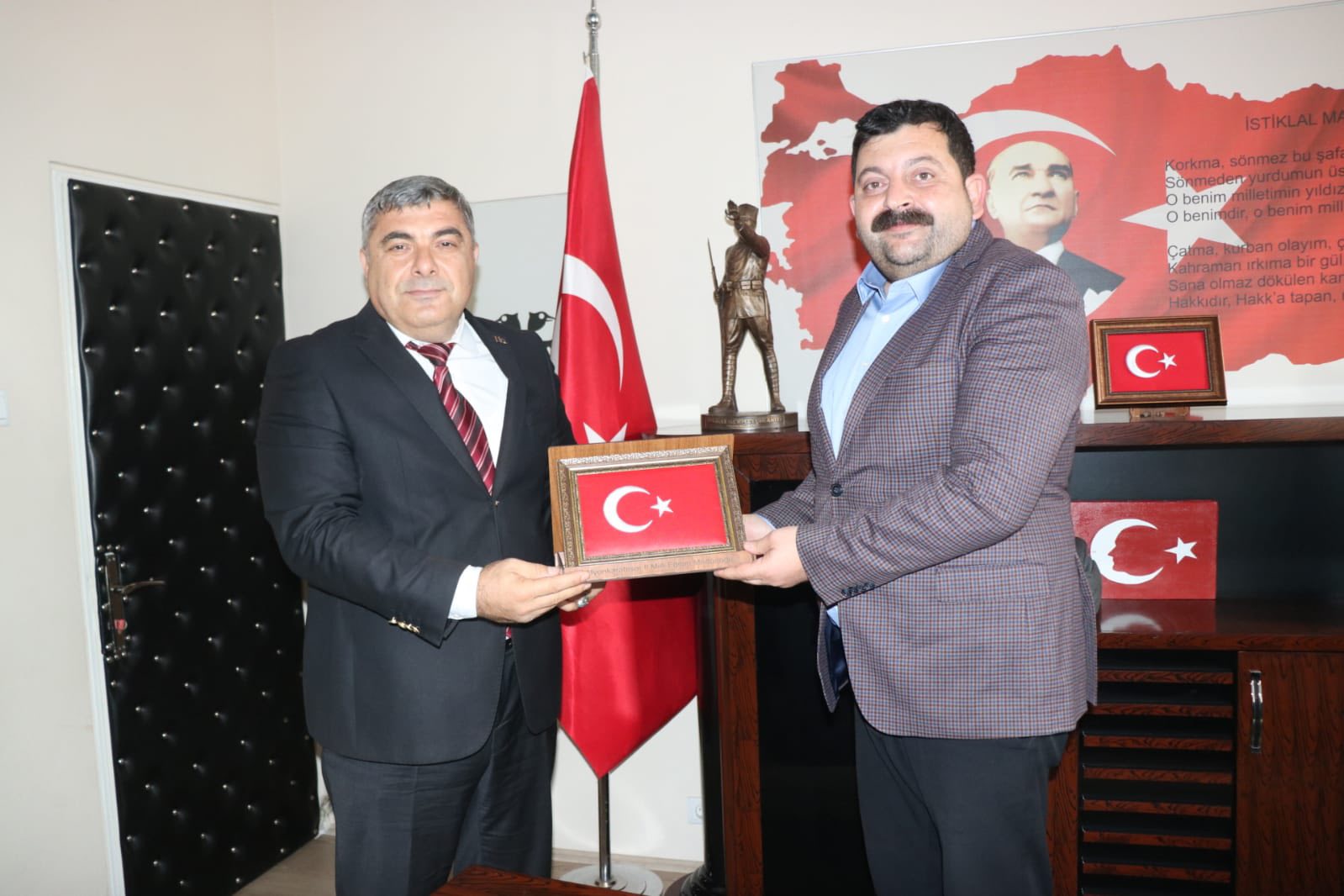 Müdür Sünnetci, İlçe Ziyaretlerine Devam Ediyor