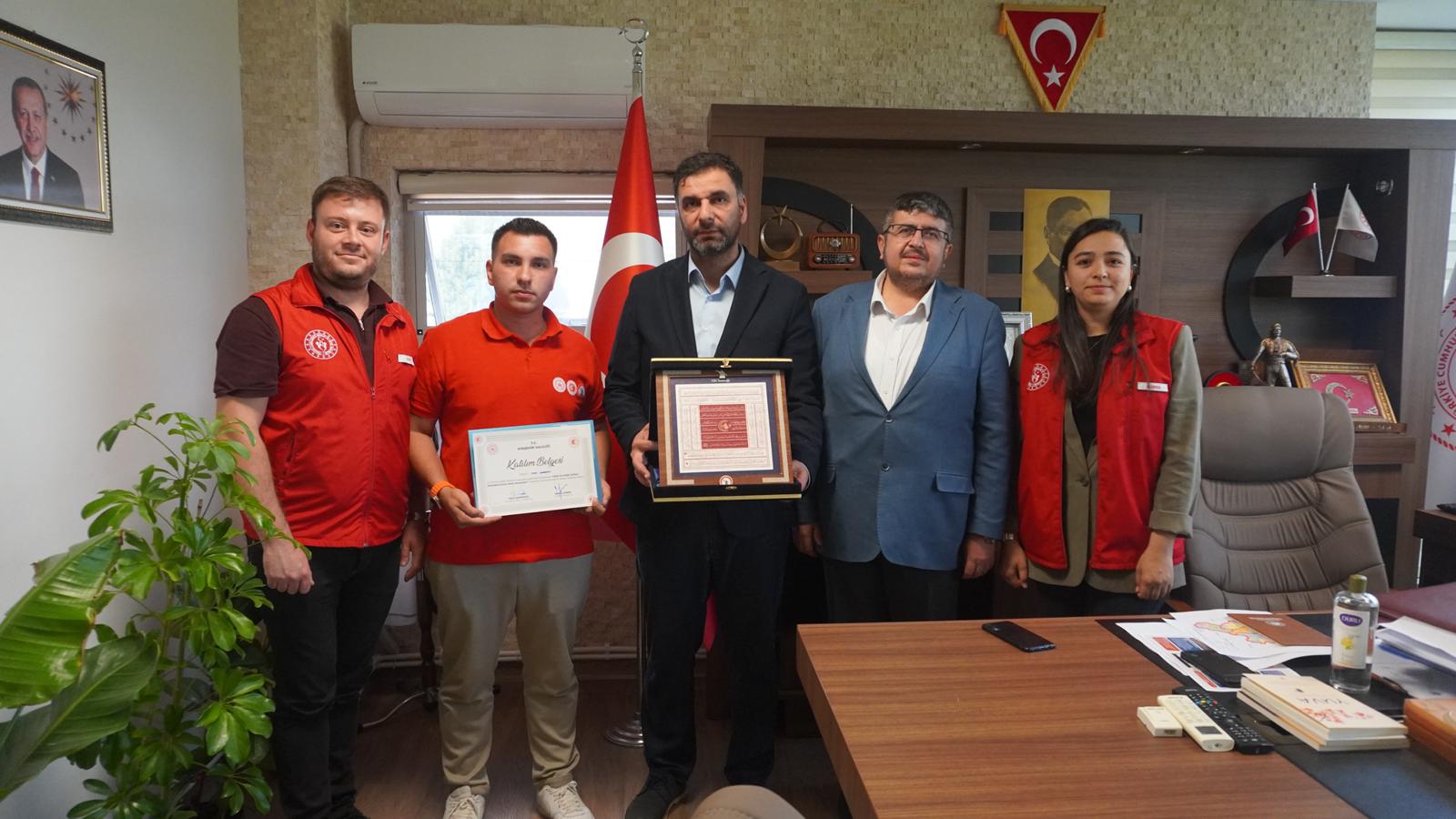 Afyonkarahisarlı Genç Ahilik Haftası’nda İlimizi Temsil Etti