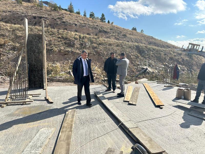 Başkan Serkan Koyuncu, Aşevi ve Halk Ekmek Fırını İnşaatını İnceledi