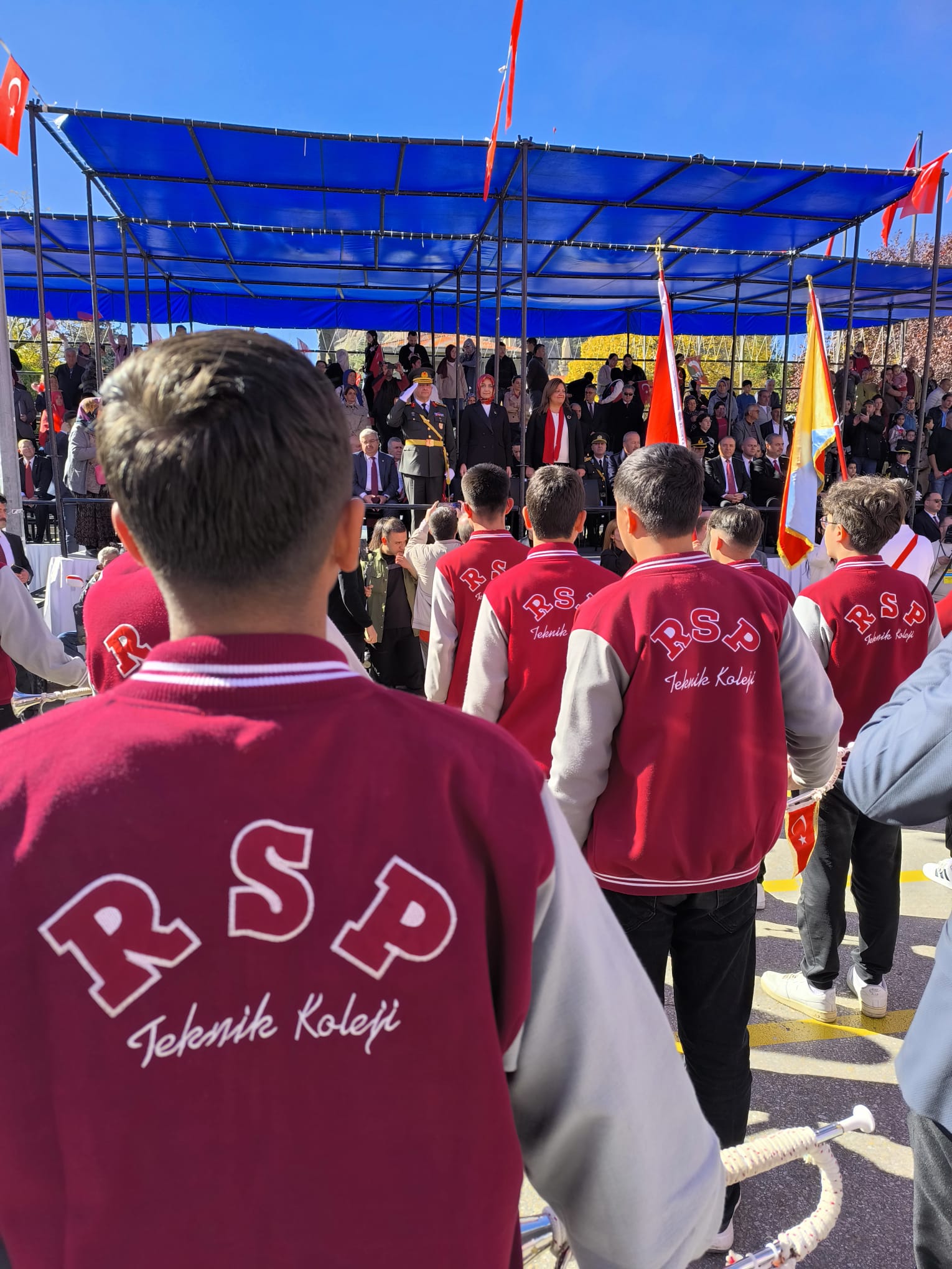 Cumhuriyetin 102. Yılında Gurur Geçidi: RSP Bandosu Cumhuriyet Coşkusuna Ritim Kattı!