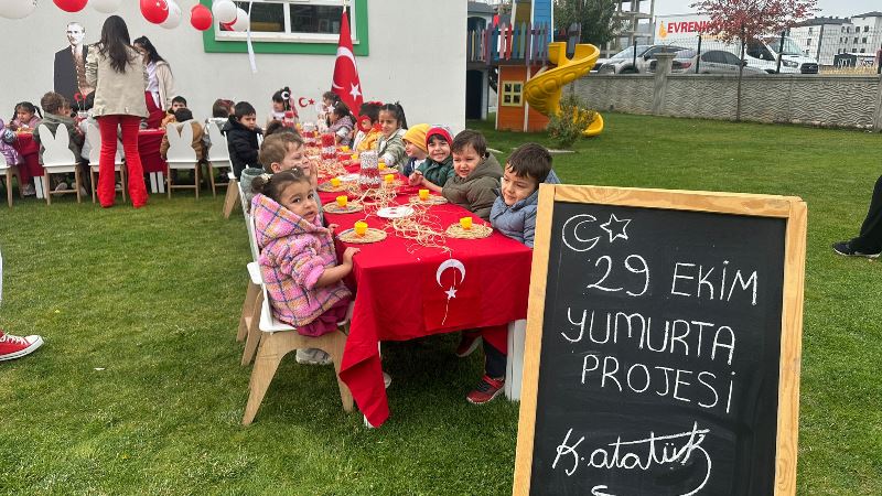 Cumhuriyetin 102. Yılında Miniklerden Anlamlı Proje!