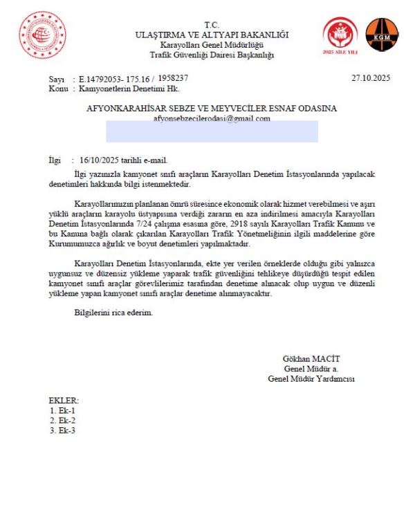 “Düzenli Yükleme Yapan Esnaf Rahat Olsun”