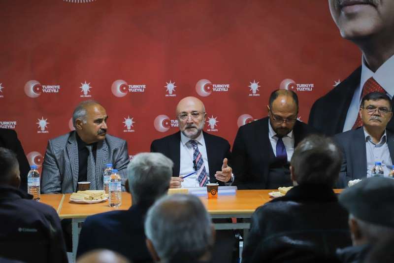 İl Başkanı Şahin, Bayat’ta Teşkilatla Bir Araya Geldi