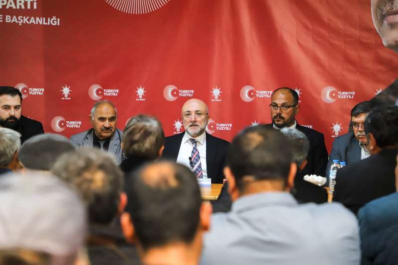 İl Başkanı Şahin, Bayat’ta Teşkilatla Bir Araya Geldi