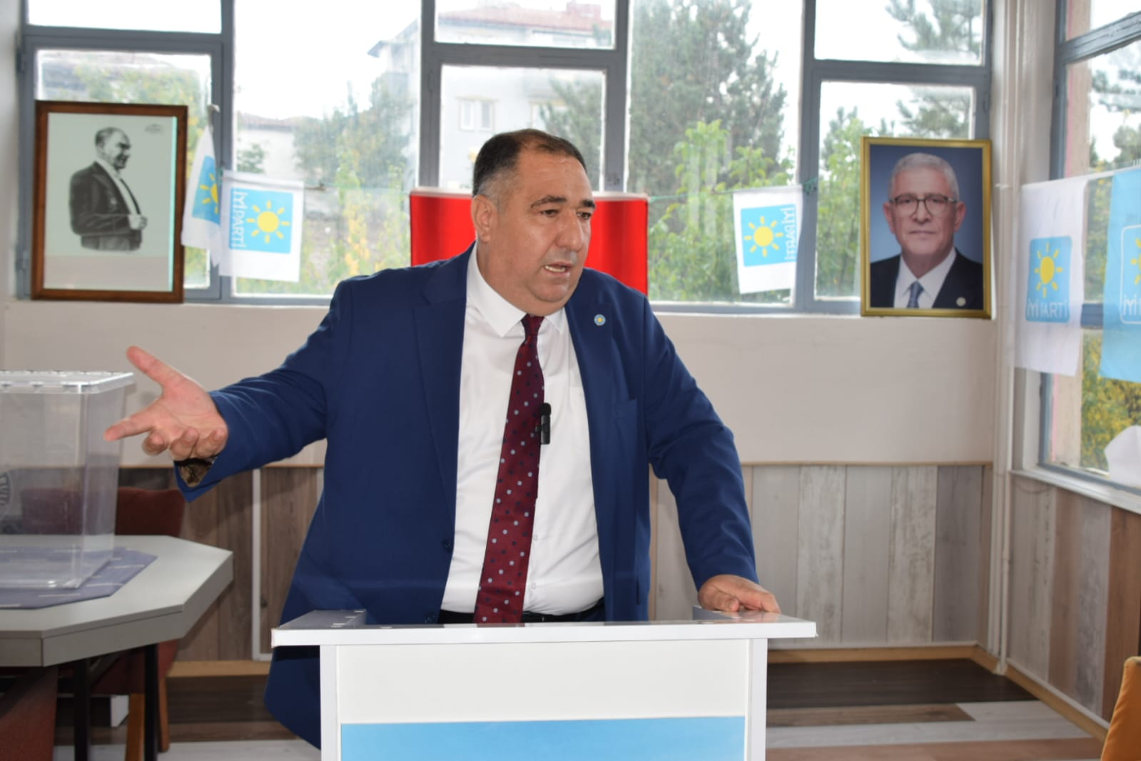 İYİ Parti Bayat’ta Başkan Yılmaz Karaküçük Oldu