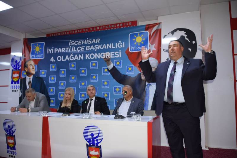 İYİ Parti İscehisar 4. Olağan İlçe Kongresi Gerçekleşti