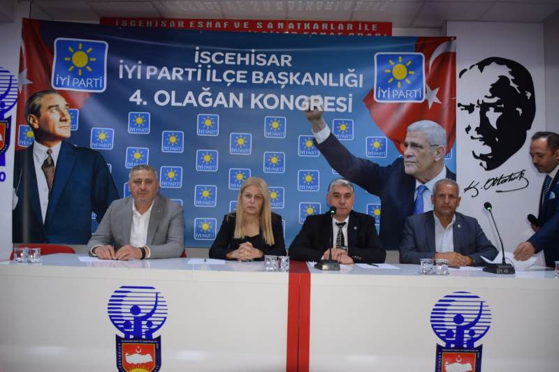 İYİ Parti İscehisar 4. Olağan İlçe Kongresi Gerçekleşti