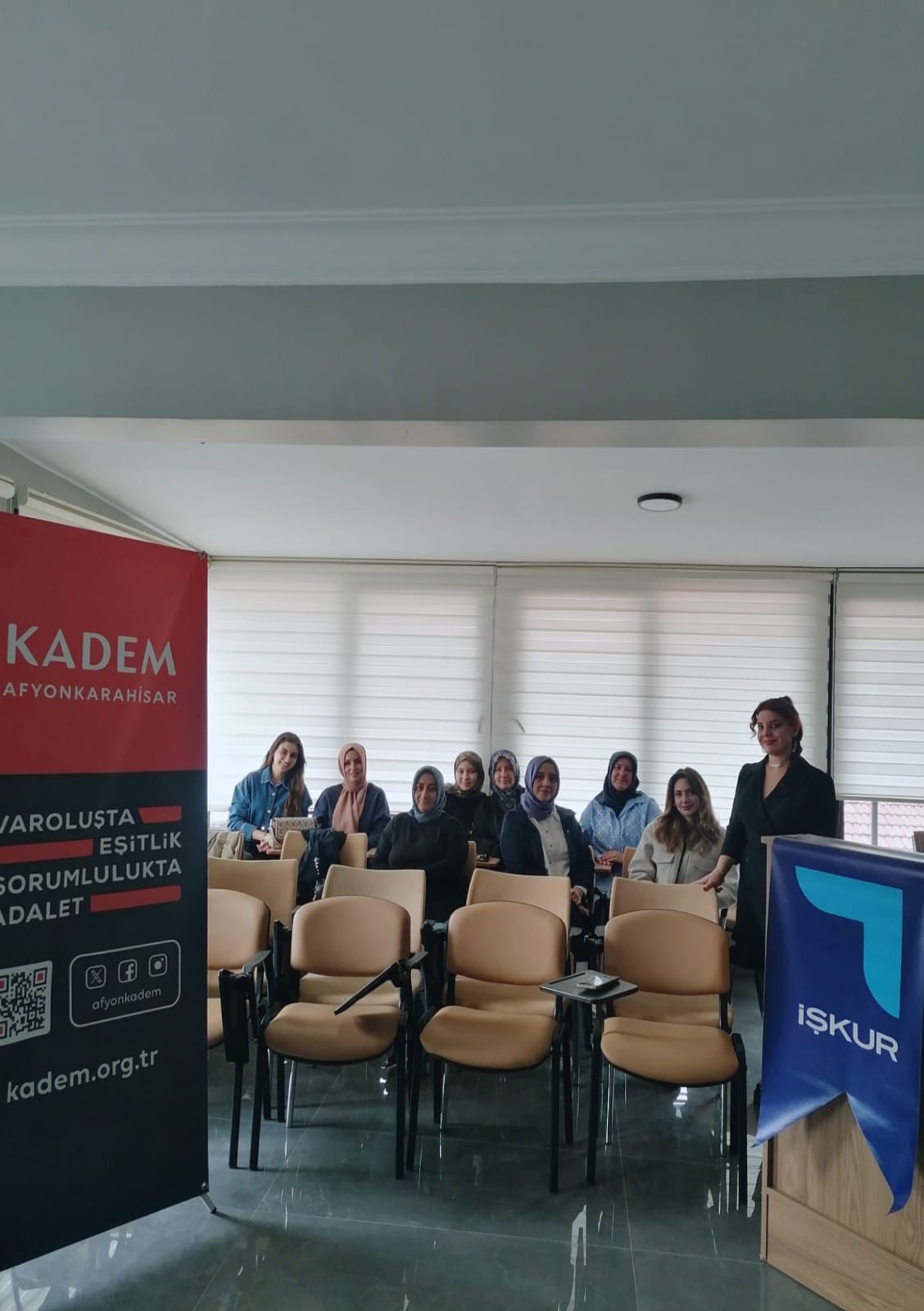 KADEM Afyon Ve İŞKUR İş Birliğiyle Kadınlara Yönelik İş Kulübü Eğitimi