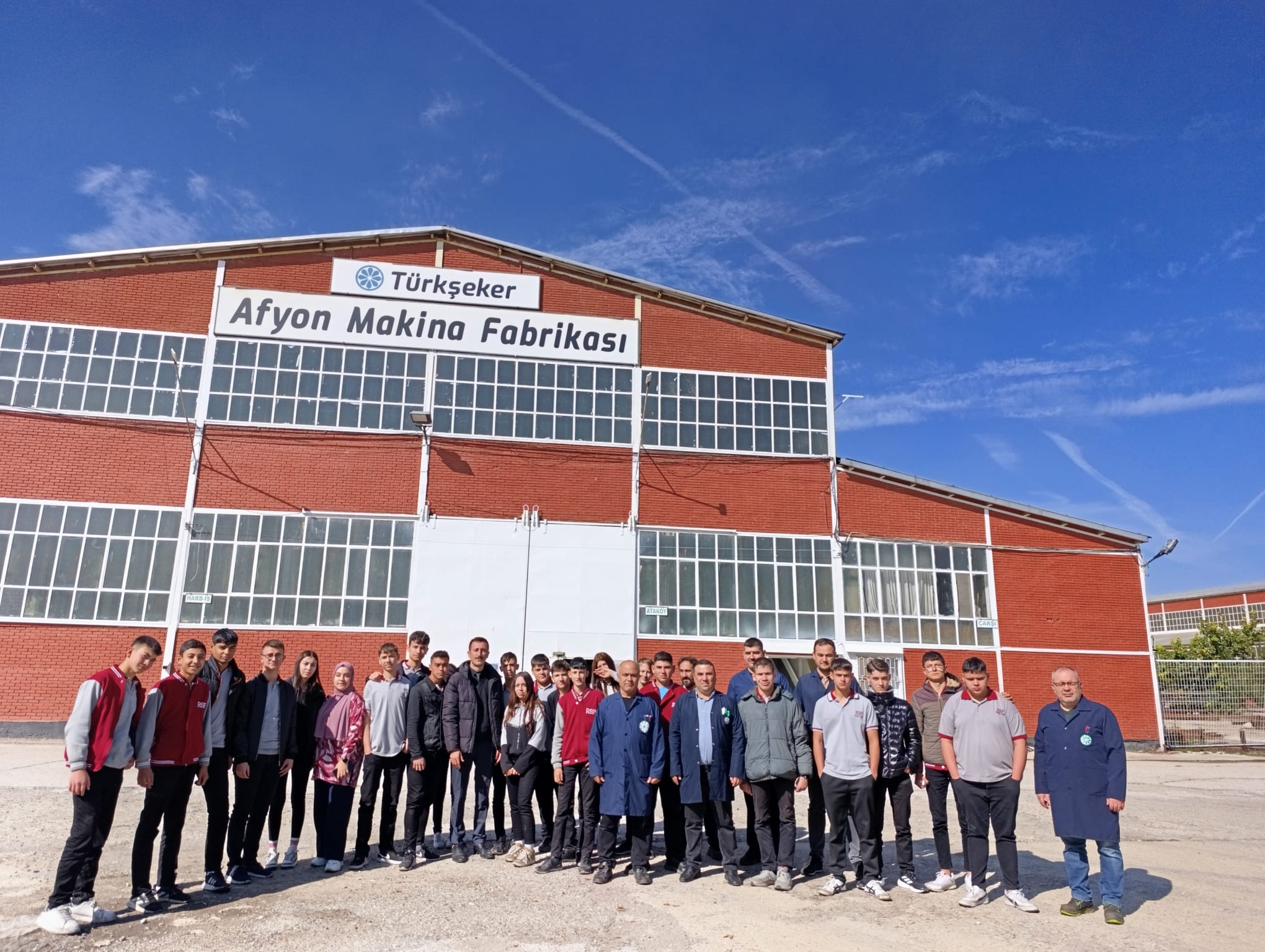 RSP Makine Bölümü Öğrencilerinden Şeker Fabrikasına Teknik Ziyaret