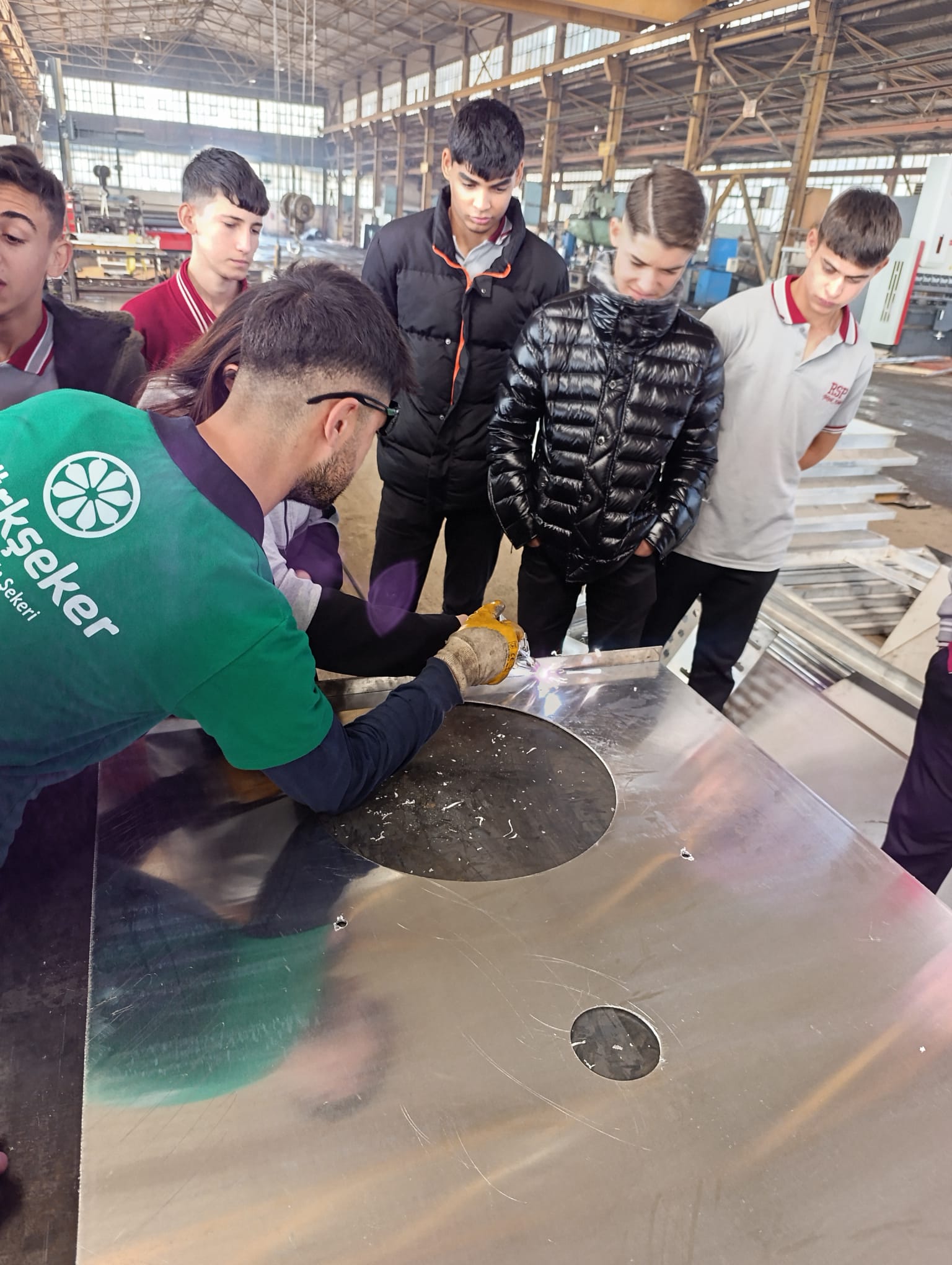 RSP Makine Bölümü Öğrencilerinden Şeker Fabrikasına Teknik Ziyaret