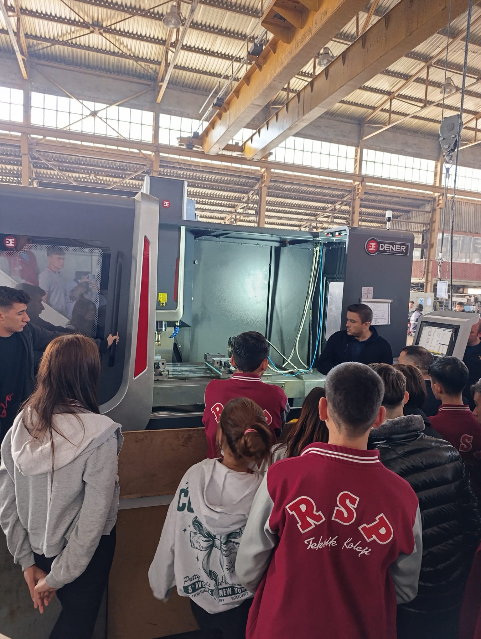 RSP Makine Bölümü Öğrencilerinden Şeker Fabrikasına Teknik Ziyaret