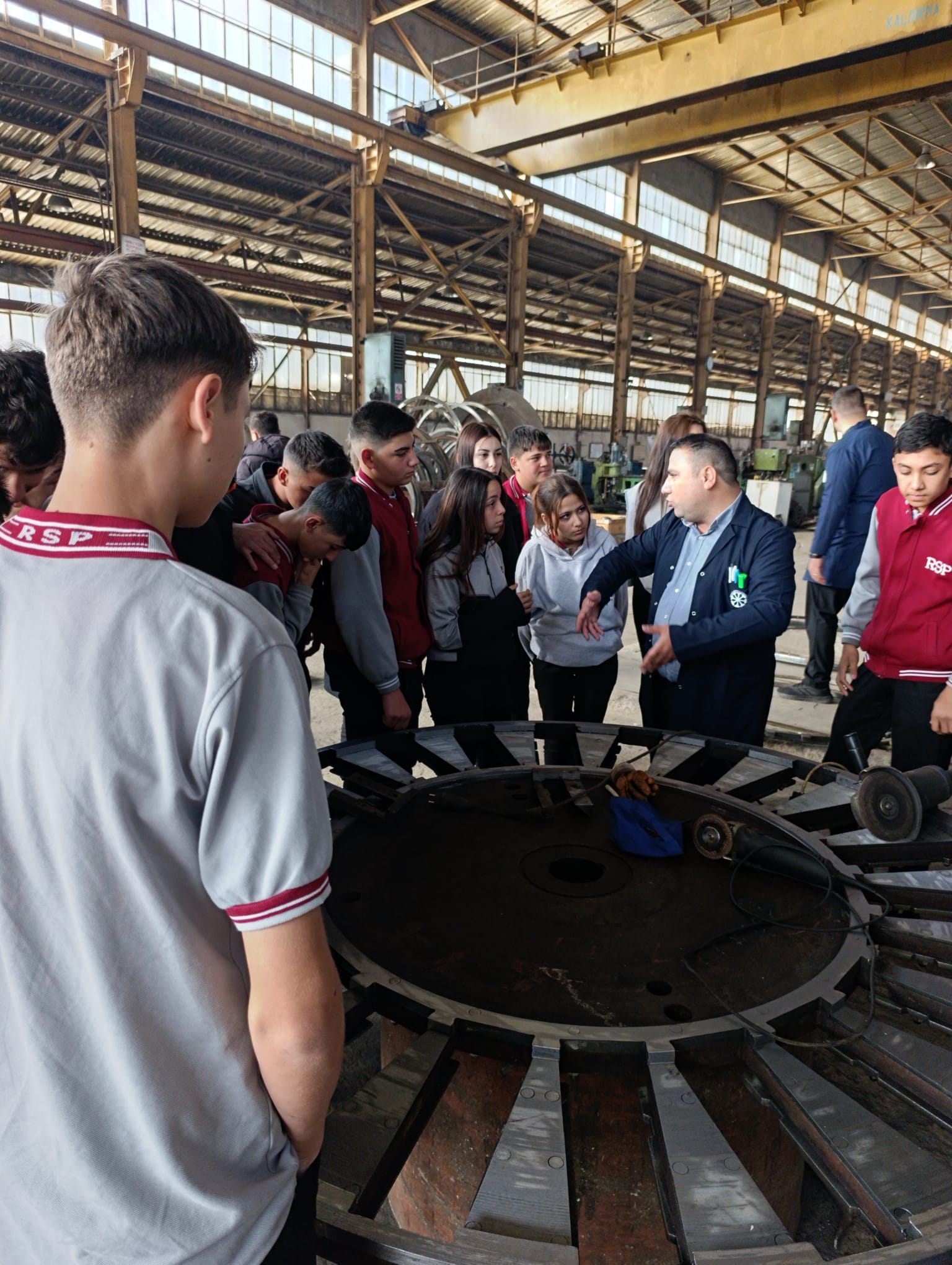 RSP Makine Bölümü Öğrencilerinden Şeker Fabrikasına Teknik Ziyaret
