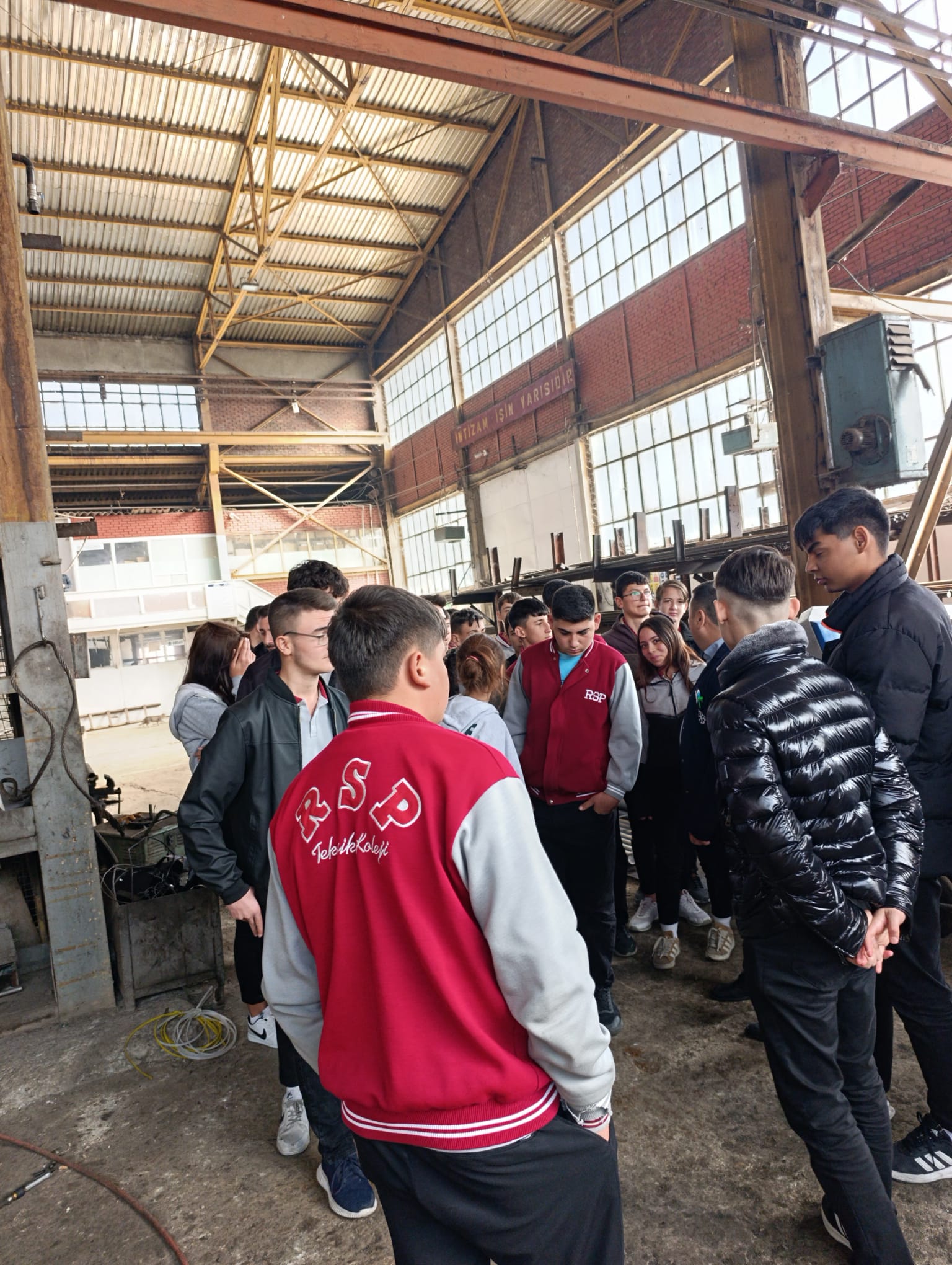 RSP Makine Bölümü Öğrencilerinden Şeker Fabrikasına Teknik Ziyaret